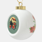 Corcovado Costa Rica Toucan Keramische Bal Ornament (Rechts)