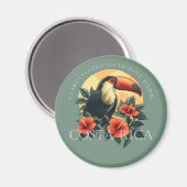 Corcovado Costa Rica Toucan Magneet (Voorkant / Achterkant)