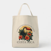 Corcovado Costa Rica Toucan Tote Bag (Achterkant)