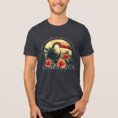 Corcovado Costa Rica Toucan Tri-Blend Shirt (Voorkant)