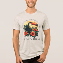 Corcovado Costa Rica Toucan Tri-Blend Shirt
