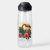 Corcovado Costa Rica Toucan Waterfles (Achterkant)