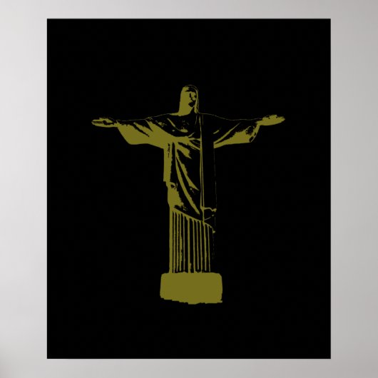 Corcovado-decodelwanden Poster (Voorkant)