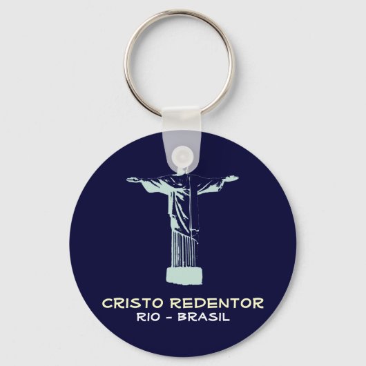Corcovado, Rio-Brasil Sleutelhanger (Voorkant)