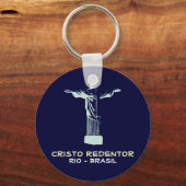 Corcovado, Rio-Brasil Sleutelhanger (Voorkant)