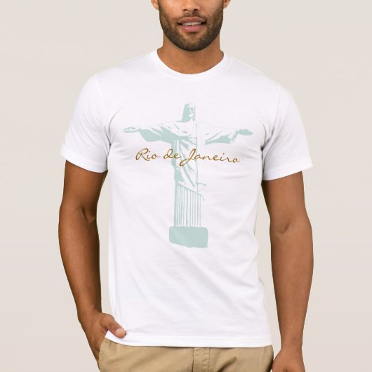Corcovado RiodeJaneiro Brazilië T-shirt (Voorkant)