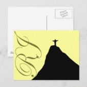 Corcovado - RJ - Brasil Briefkaart (Voorkant / Achterkant)