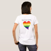 CORDATE, ben ik de volgende Matthew Shepard? T-shirt (Achterkant volledig)