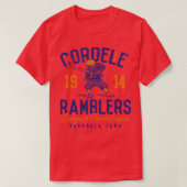 Cordele Ramblers T-shirt (Design voorkant)