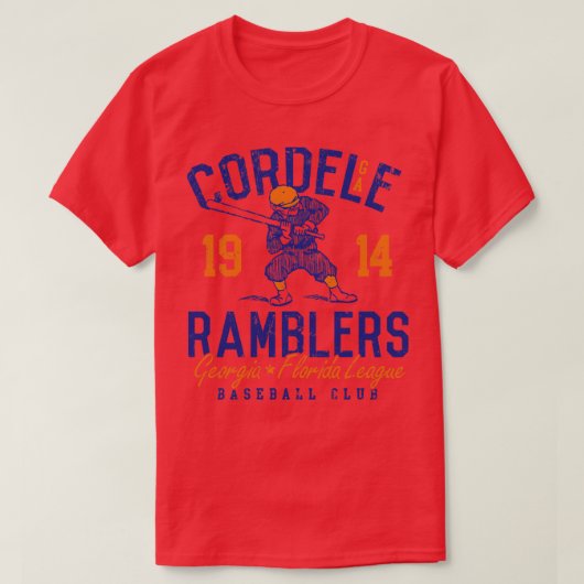 Cordele Ramblers T-shirt (Design voorkant)