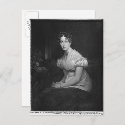 Cordelia Greffulhe Briefkaart (Voorkant / Achterkant)