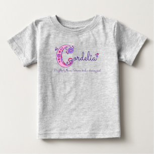 Cordelia meisjes naam en betekenis C monogram shir