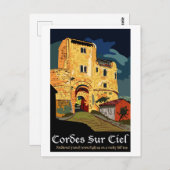 Cordes Sur Ciel Briefkaart (Voorkant / Achterkant)