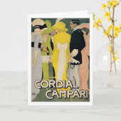 Cordial Campari 2 Kaart (Gele Bloem)