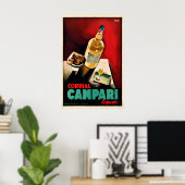 Cordial Campari Vintage Poster Prints (Thuiskantoor)