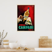 Cordial Campari Vintage Poster Prints (Keuken)