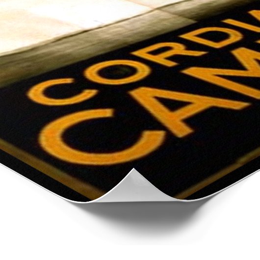 Cordial Compari Poster (Hoek)