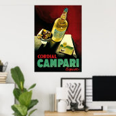 Cordial liqour ~ alcohol Adverteren. Poster (Thuiskantoor)