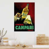 Cordial liqour ~ alcohol Adverteren. Poster (Keuken)