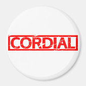 Cordial Stamp Magneet (Voorkant)