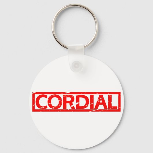 Cordial Stamp Sleutelhanger (Voorkant)