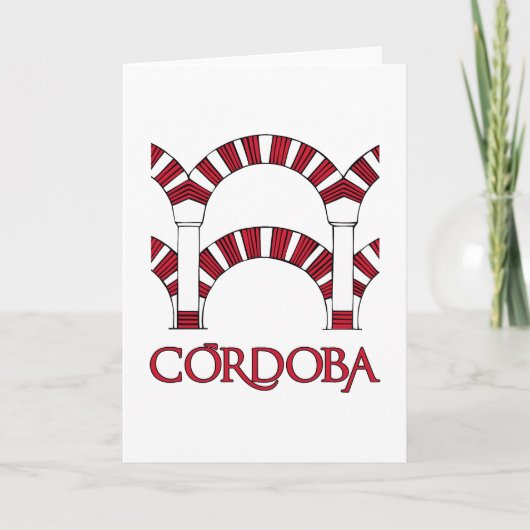 Cordoba 1 bedankkaart (Voorkant)