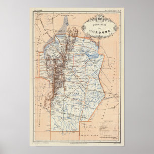 Cordoba, Argentinië Poster