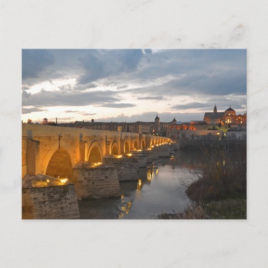 Cordoba City Sunset Briefkaart (Voorkant)