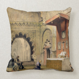 Cordoba: Monniksgebeden op een Christelijk altaar  Kussen