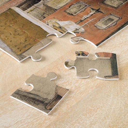 Cordoba: Monniksgebeden op een Christelijk altaar  Legpuzzel (Zijkant)