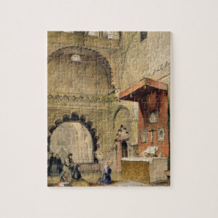 Cordoba: Monniksgebeden op een Christelijk altaar  Legpuzzel