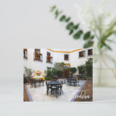 Cordoba Patio, Spanje Briefkaart (Staand voorkant)