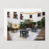Cordoba Patio, Spanje Briefkaart (Voorkant / Achterkant)