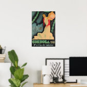 Cordoba Print Spanje Reisposter Spaanse Kunst (Thuiskantoor)