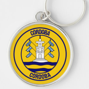 Córdoba Round Emblem Sleutelhanger