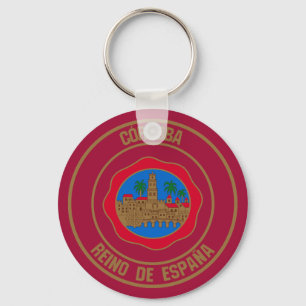 Córdoba Round Emblem Sleutelhanger