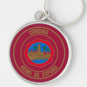 Córdoba Round Emblem Sleutelhanger