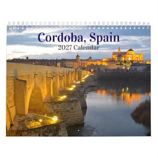 Córdoba Spanje 2026 Agenda Kalender (Hoes)