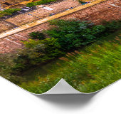 Cordoba, Spanje, prachtig Uitzicht van de zon Poster (Hoek)