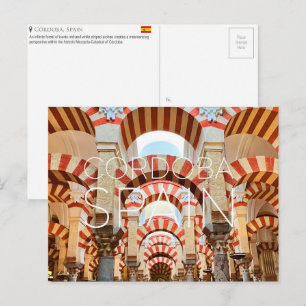 Cordoba, Spanje Reisansichtkaart Briefkaart