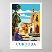 Cordoba Spanje Reisprint Poster (Voorkant)