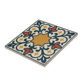 Cordoba Star – Classic Moorish Tile Design Tegeltje (Zijkant)