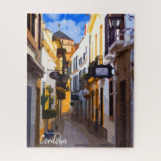 Cordoba Street - Spanje Legpuzzel (Verticaal)