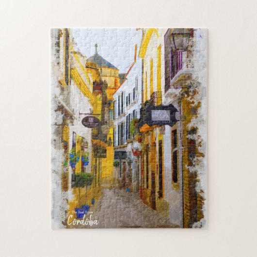 Cordoba Street - Spanje Legpuzzel (Verticaal)