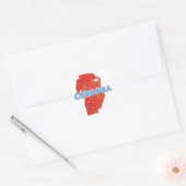 Cordoba Vierkante Sticker (Envelop)