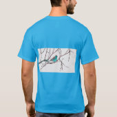 Cordon Bleu Waxbill T-shirt (Achterkant)