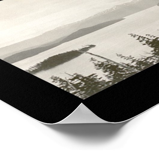 Cordova, AK Panorama Foto 1915 Poster (Hoek)