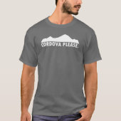 Cordova Alaska alsjeblieft T-shirt (Voorkant)