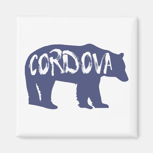 Cordova Alaska Beer Magneet (Voorkant)