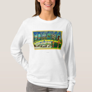 Cordova, Alaska - Grote letterscènes T-shirt